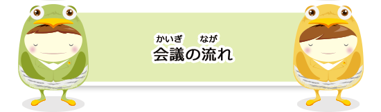 会議の流れ